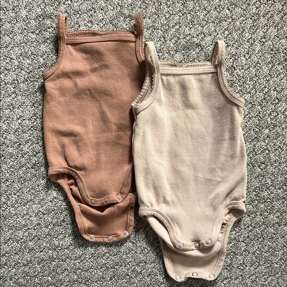 Cozy Kids One Piece Set - Brown and Tan